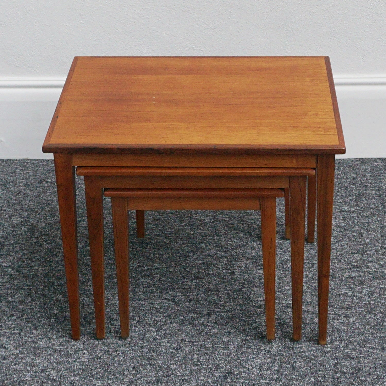 Set of Mid-Century Modern Rosewood Nest of tables Danish Circa 1960 - Jeroen Markies Art Deco