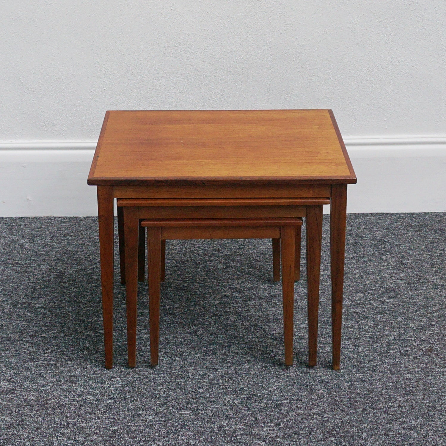 Set of Mid-Century Modern Rosewood Nest of tables Danish Circa 1960 - Jeroen Markies Art Deco
