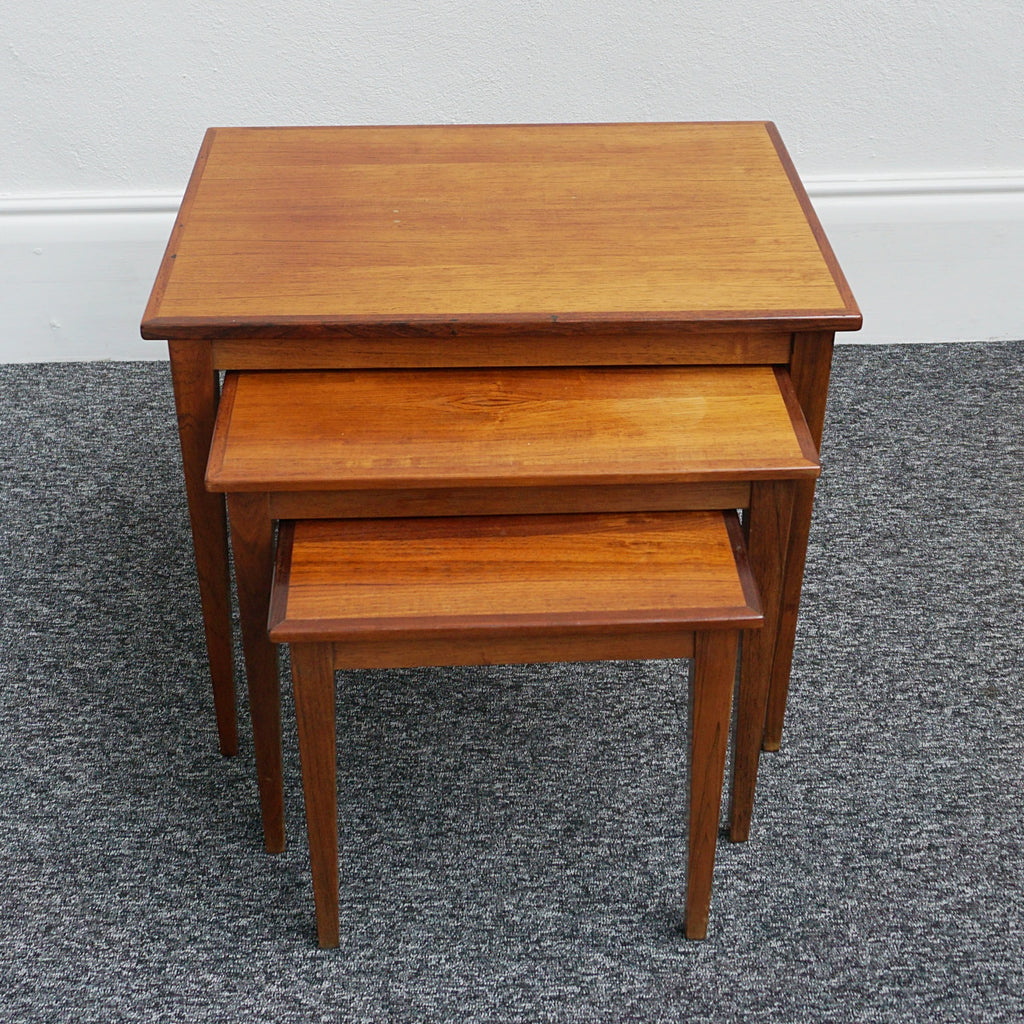 Set of Mid-Century Modern Rosewood Nest of tables Danish Circa 1960 - Jeroen Markies Art Deco