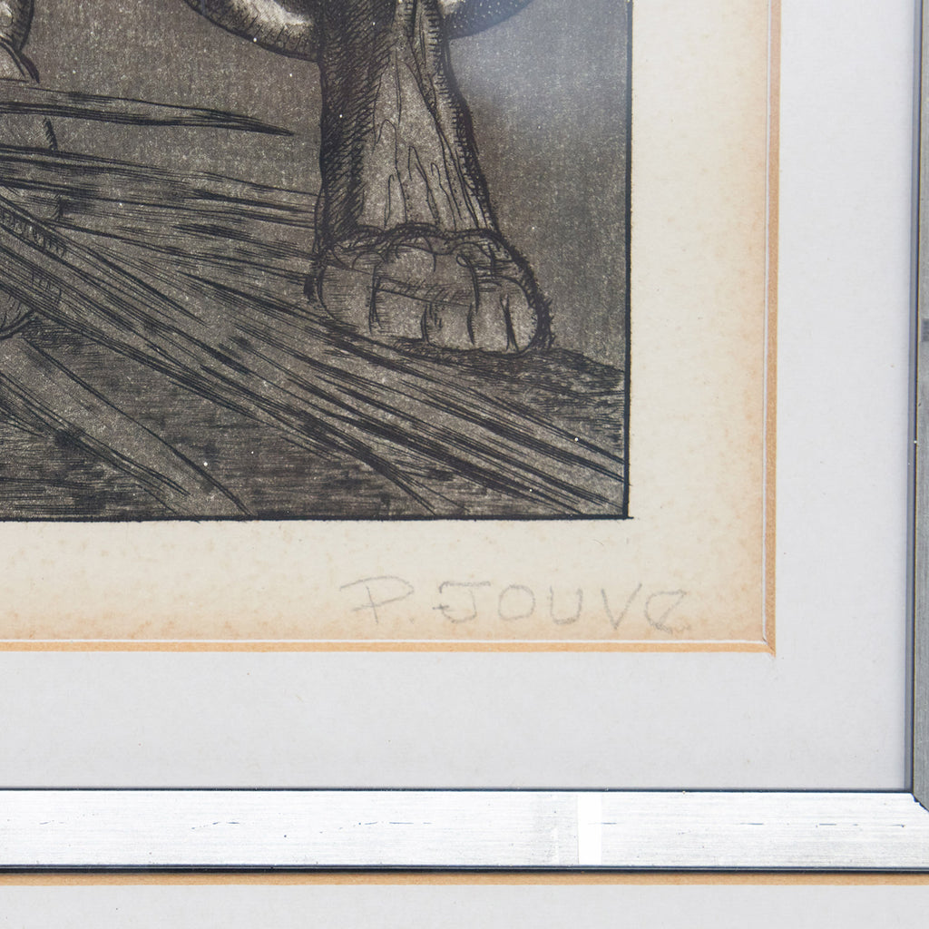 Paul Jouve 'Leopard Picture' Original Art - Jeroen Markies Art Deco