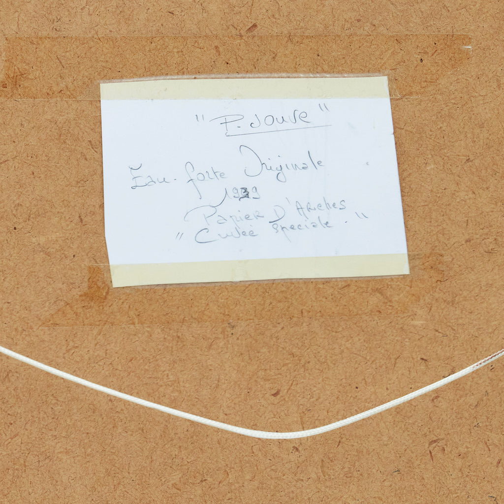 Paul Jouve 'Leopard Picture' Original Art - Jeroen Markies Art Deco