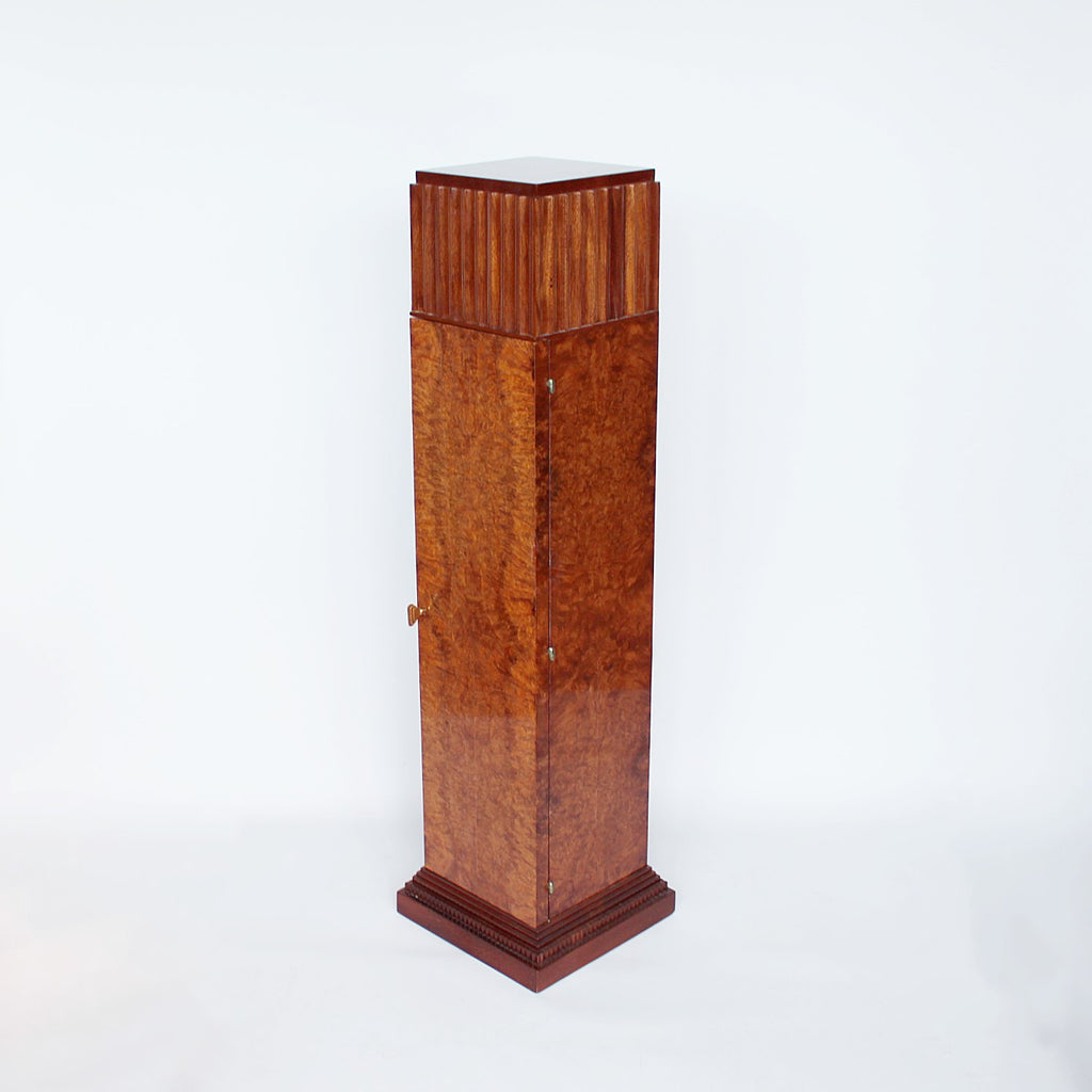 Art Deco pedestal cabinet circa 1930