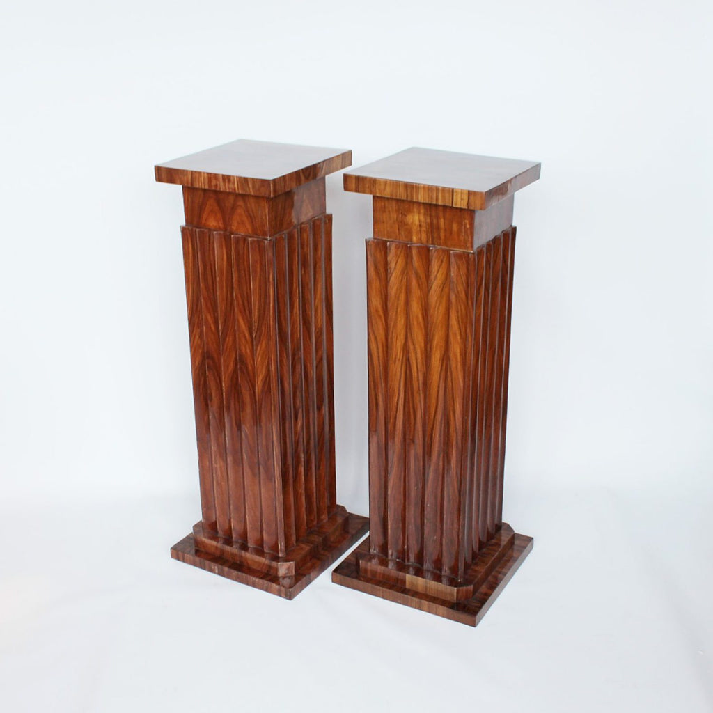 Art Deco pedestals circa 1930
