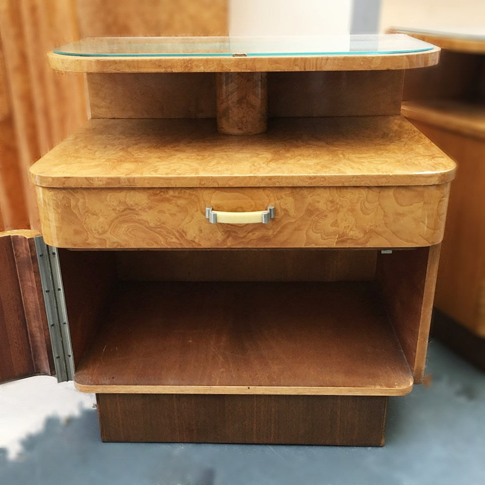 Art Deco bedside cabinets at Jeroen Markies