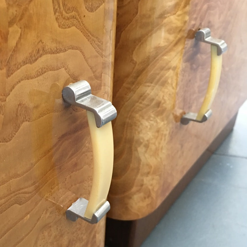 Art Deco bedside cabinets at Jeroen Markies