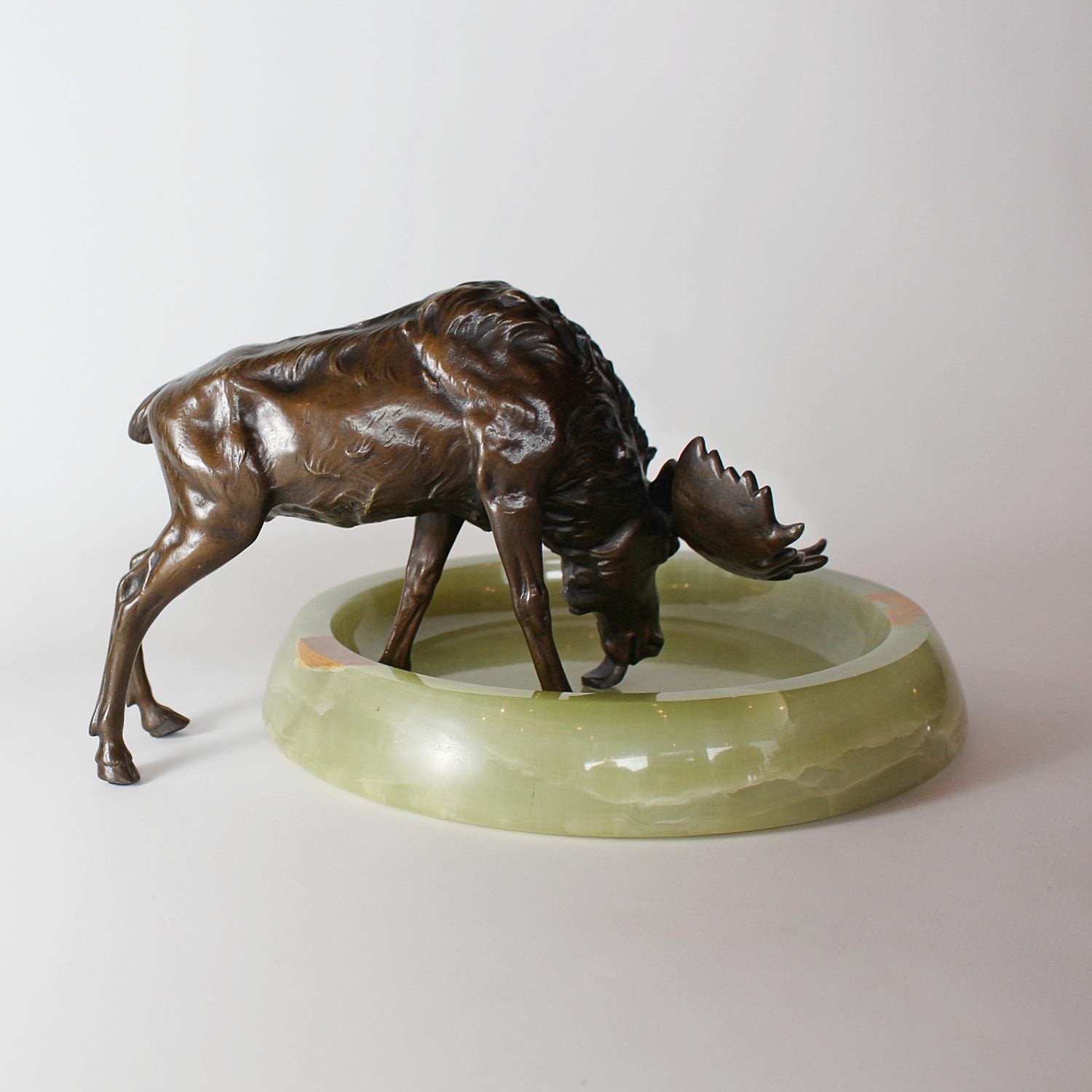 Austrian Bronze Moose circa 1910