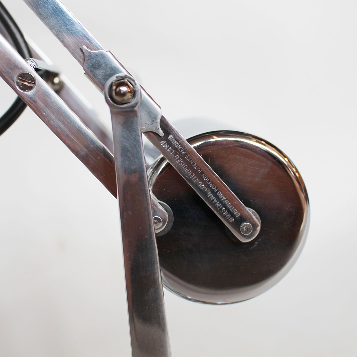 Art Deco Hadrill & Horstmann counterpoise desk lamp at Jeroen Markies