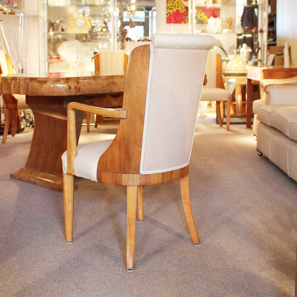 Hille designed Art Deco 8 seat dining table and chairs circa 1930