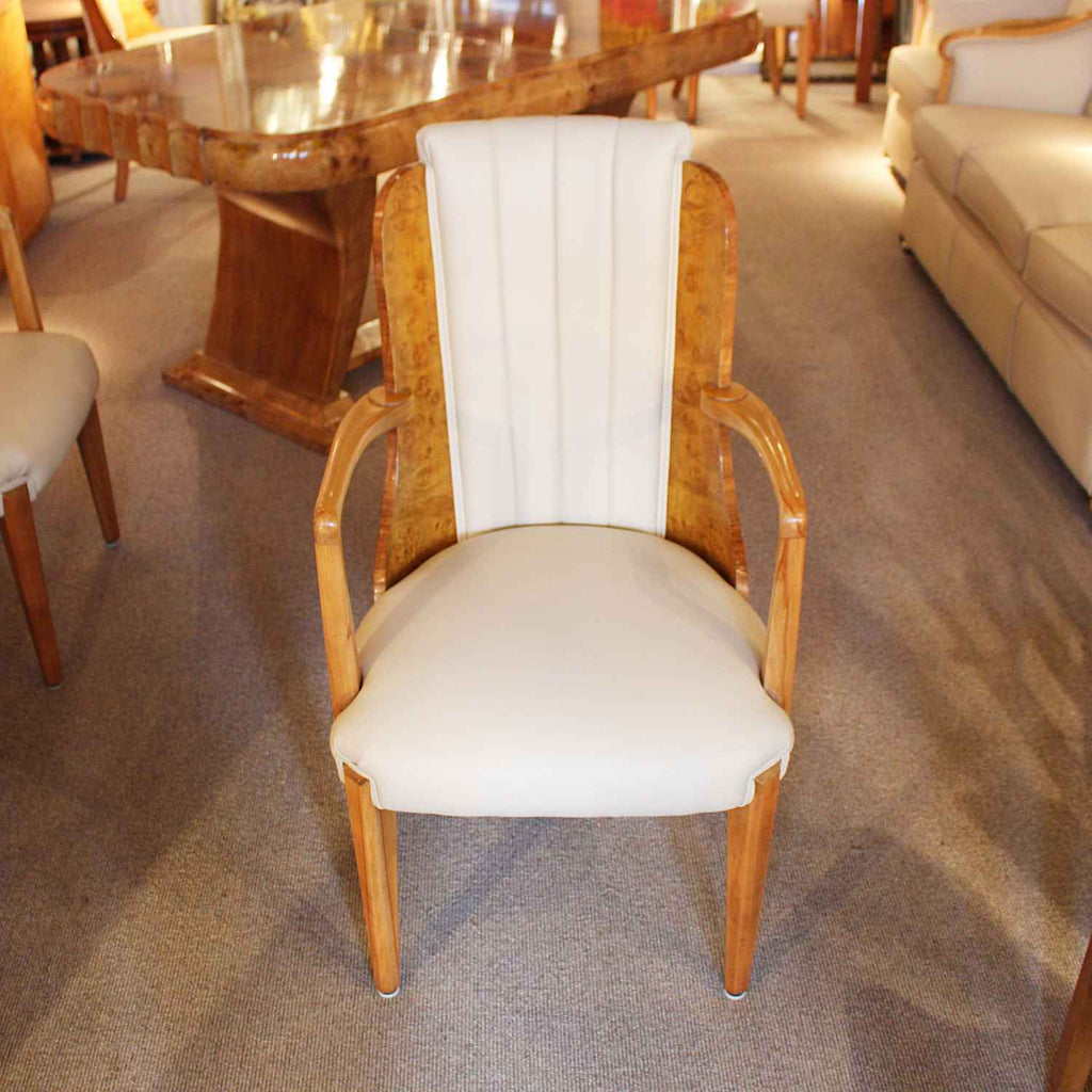 Hille designed Art Deco 8 seat dining table and chairs circa 1930