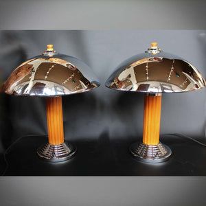 Art Deco Dome Lamps