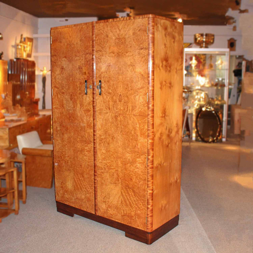 Art Deco double wardrobe circa 1930 at Jeroen Markies