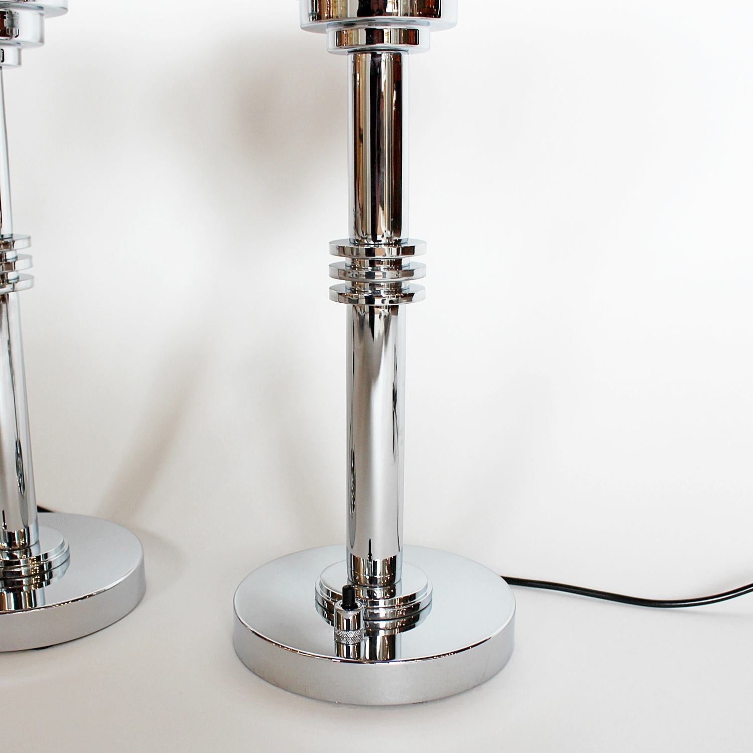 Art Deco table lamps