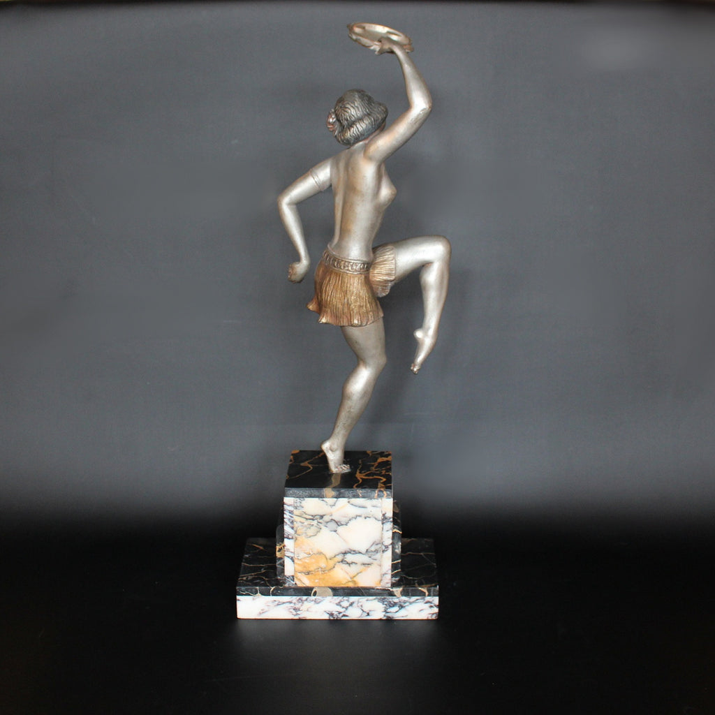 Art Deco Tambourine Dancer