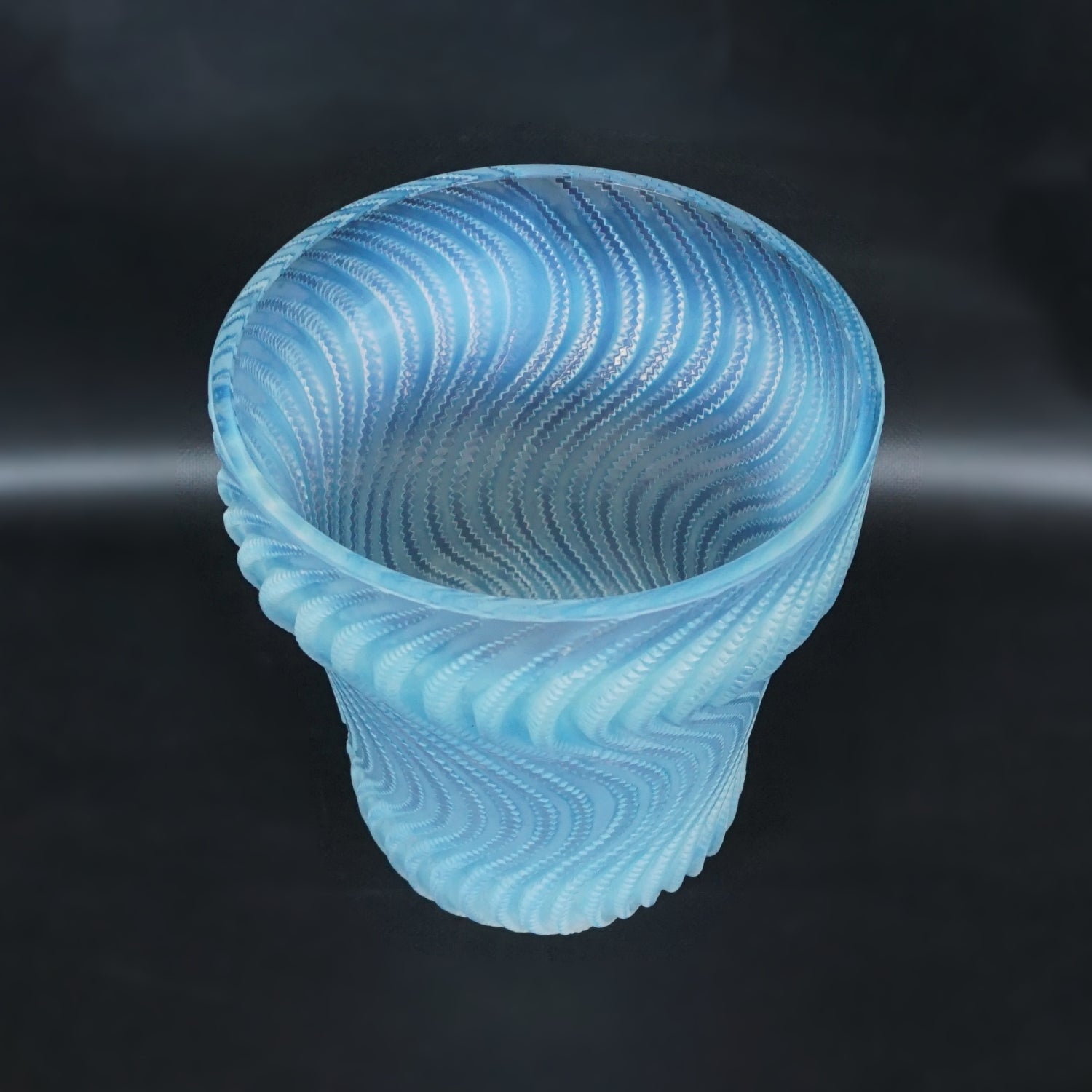 Lalique Glass Vase 'Actinia' - René Lalique Glass - Jeroen Markies Art Deco