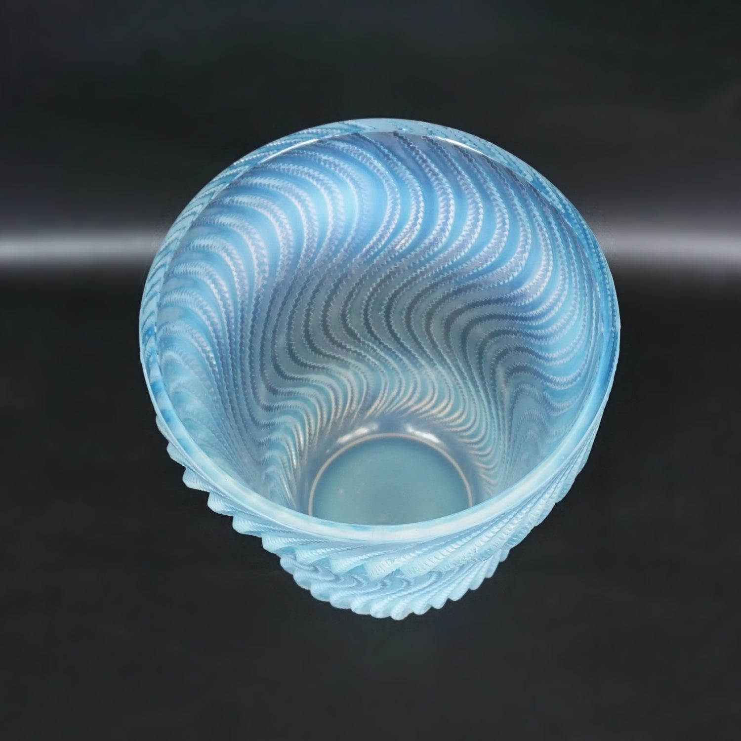 Lalique Glass Vase 'Actinia' - René Lalique Glass - Jeroen Markies Art Deco