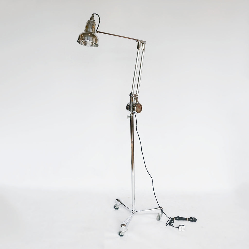 Admel Fingalite Mid-Century Trolley Inspection Light - Jeroen Markies Art Deco