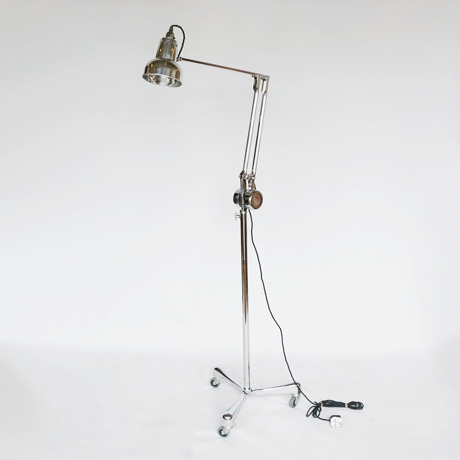 Admel Fingalite Mid-Century Trolley Inspection Light - Jeroen Markies Art Deco