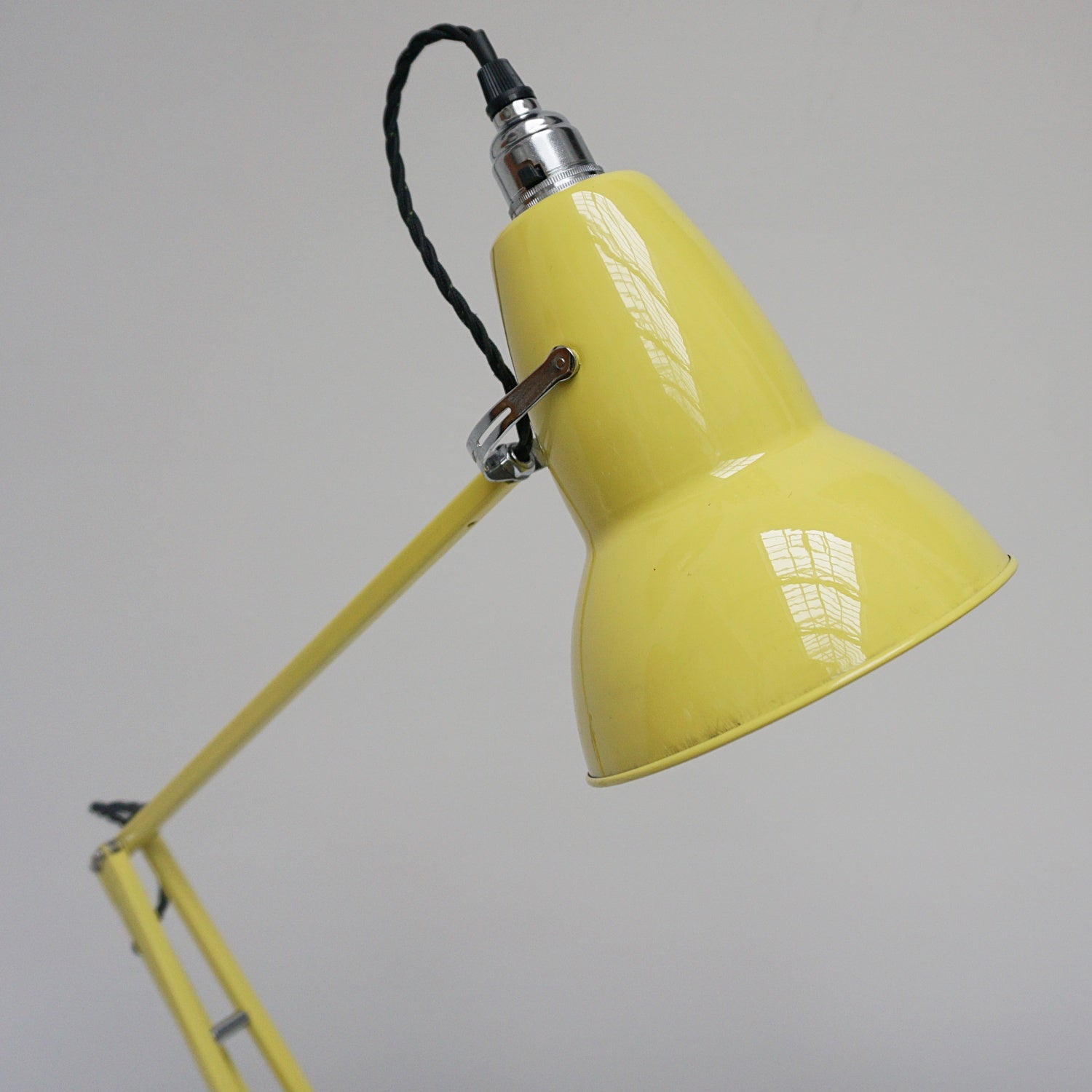 Repainted Yellow 1950's Herbert Terry & Sons Anglepoise Desk Lamp - Jeroen Markies Art Deco
