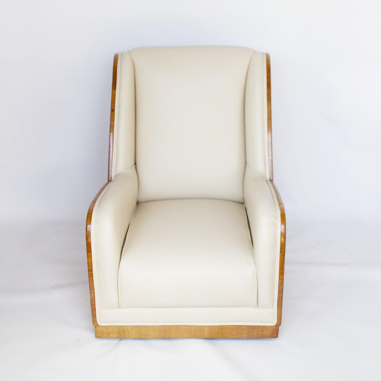 A French Art Deco Streamlined Lounge Chair Jeroen Markies Art Deco
