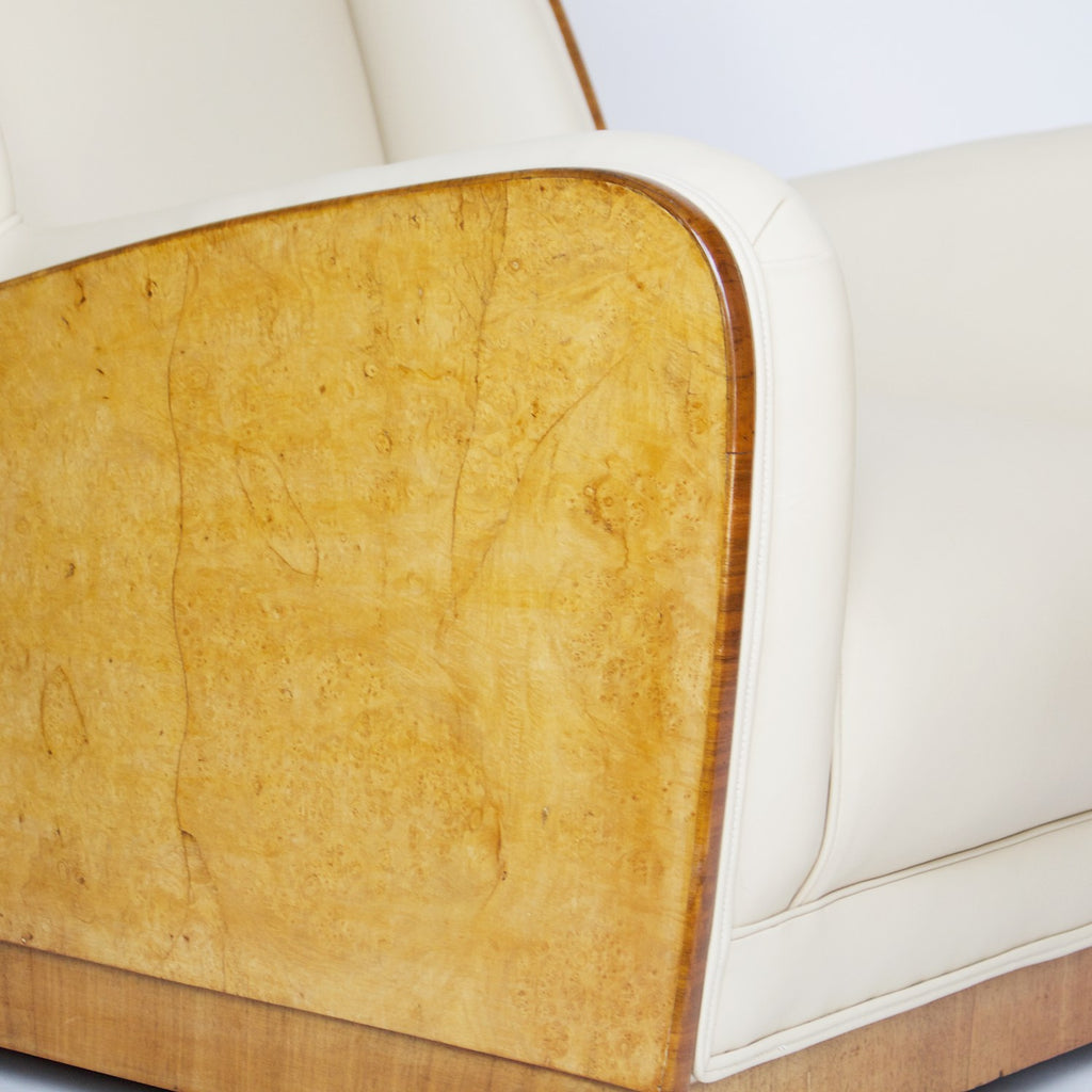 A French Art Deco Streamlined Lounge Chair Jeroen Markies Art Deco