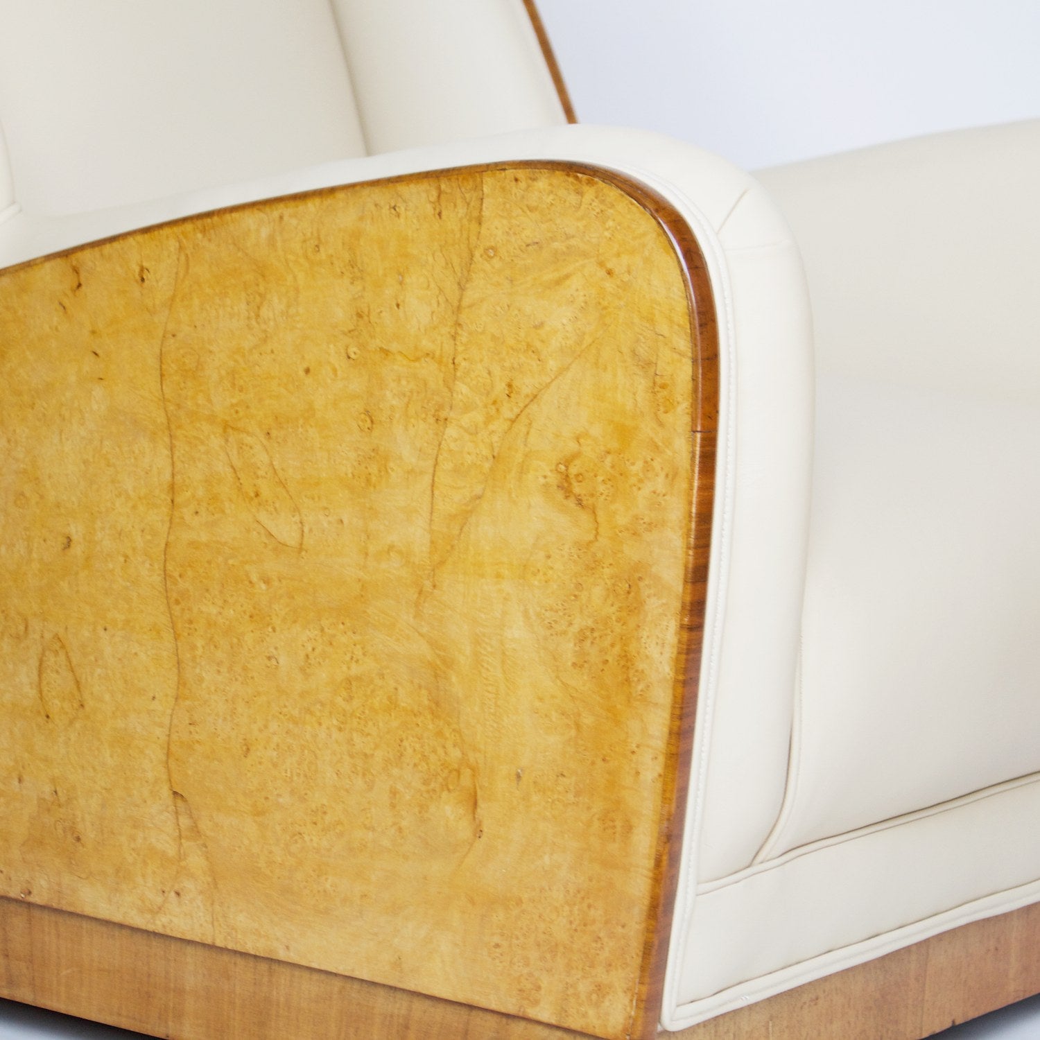 A French Art Deco Streamlined Lounge Chair Jeroen Markies Art Deco