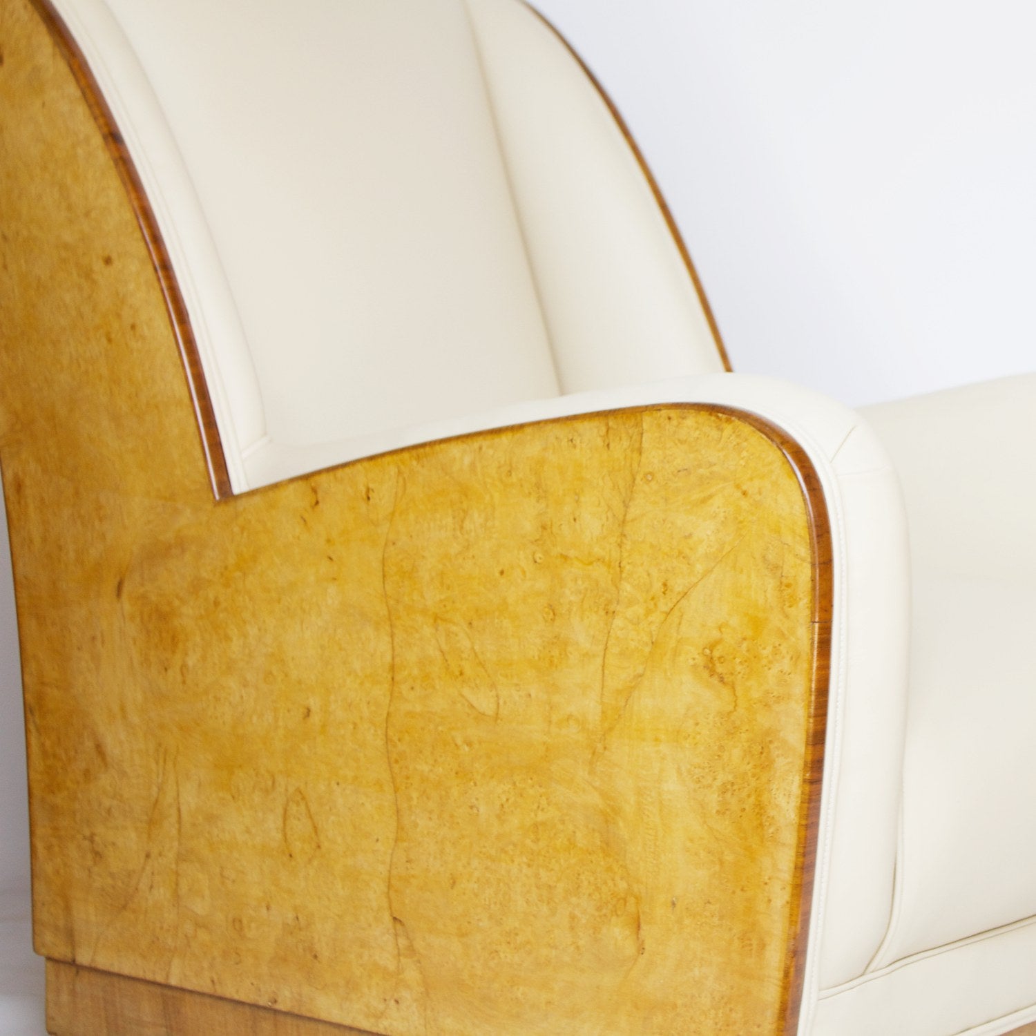 A French Art Deco Streamlined Lounge Chair Jeroen Markies Art Deco