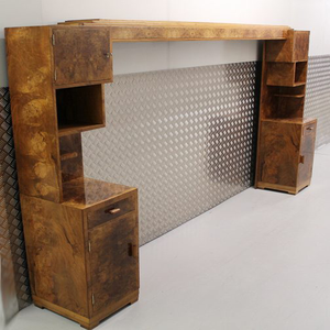 Headboard and Cabinets