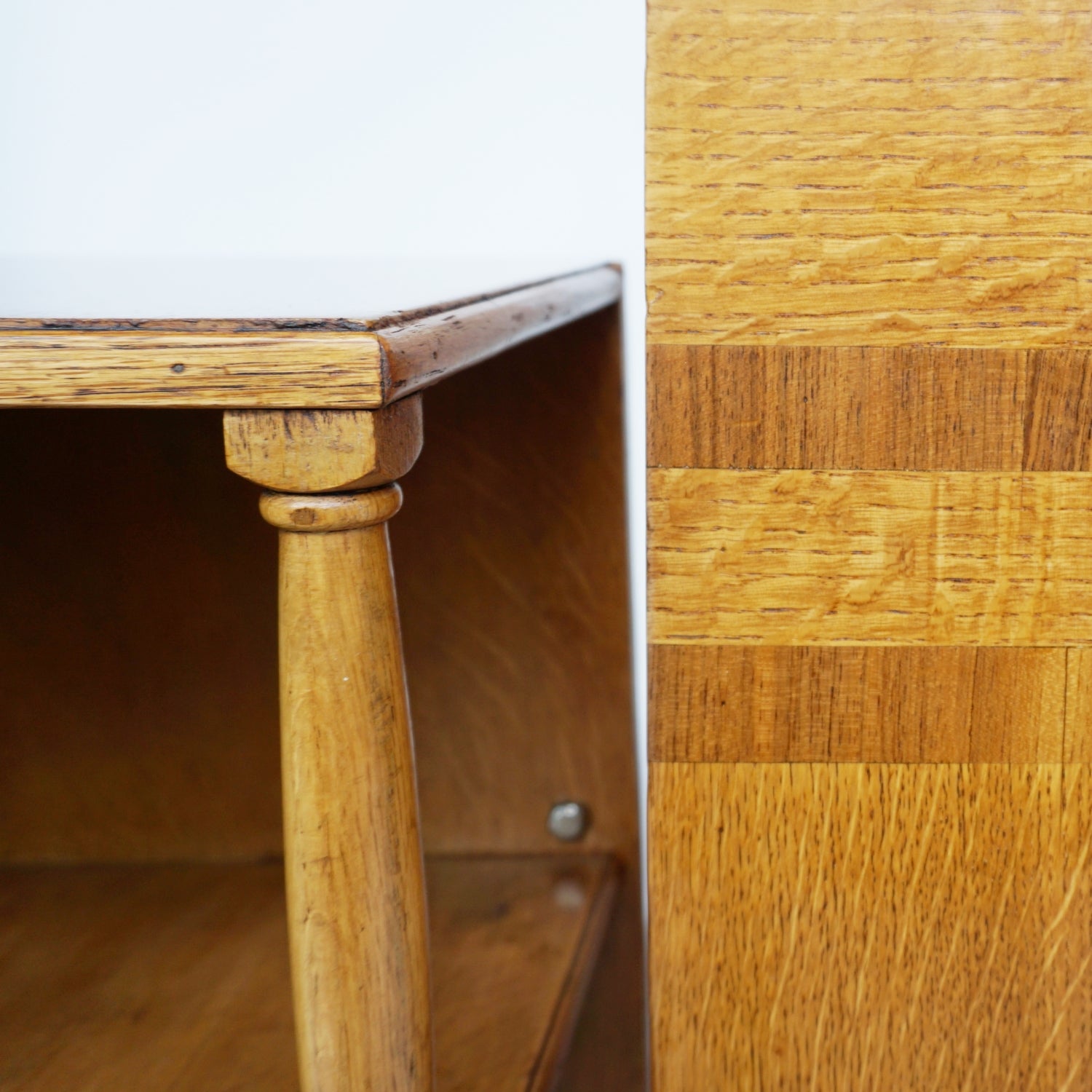 Art Deco Oak and Walnut Library Coffee Table Jeroen Markies Art Deco