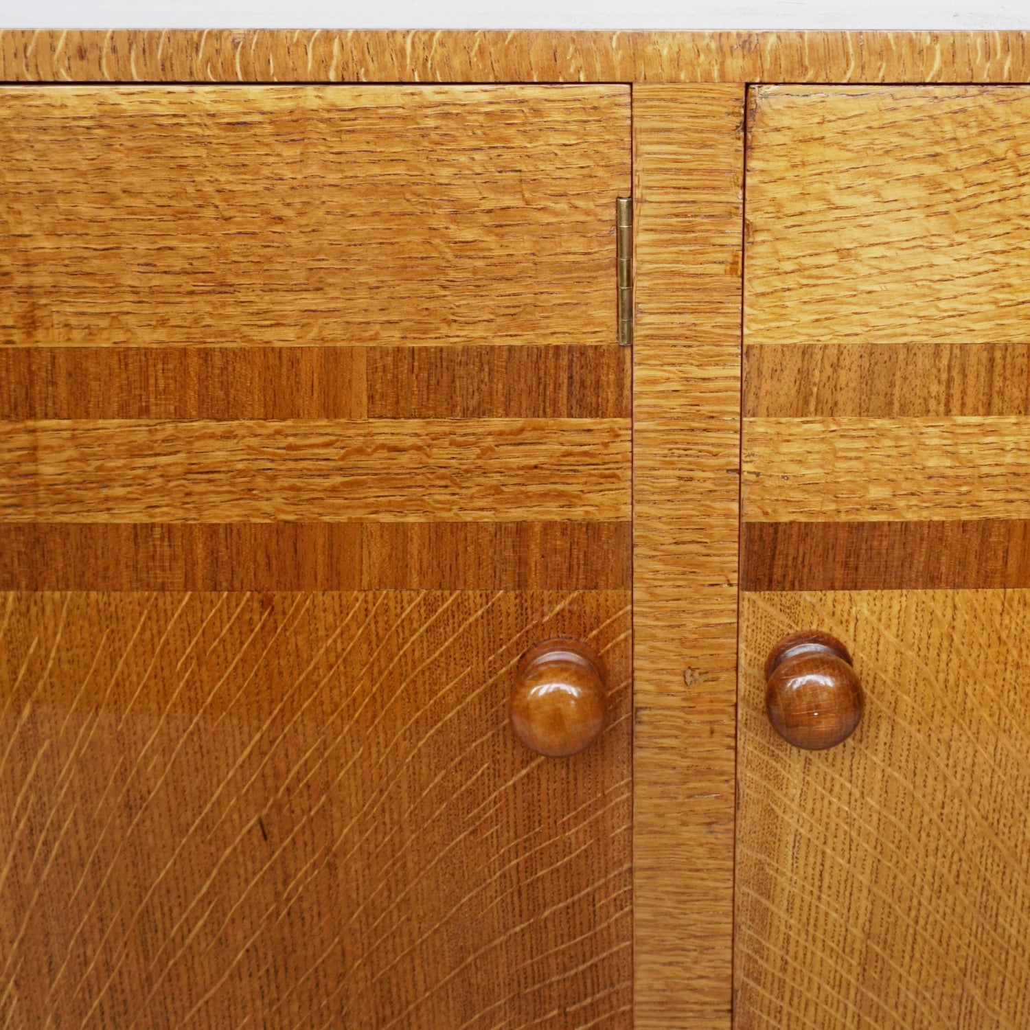 Art Deco Oak and Walnut Library Coffee Table Jeroen Markies Art Deco