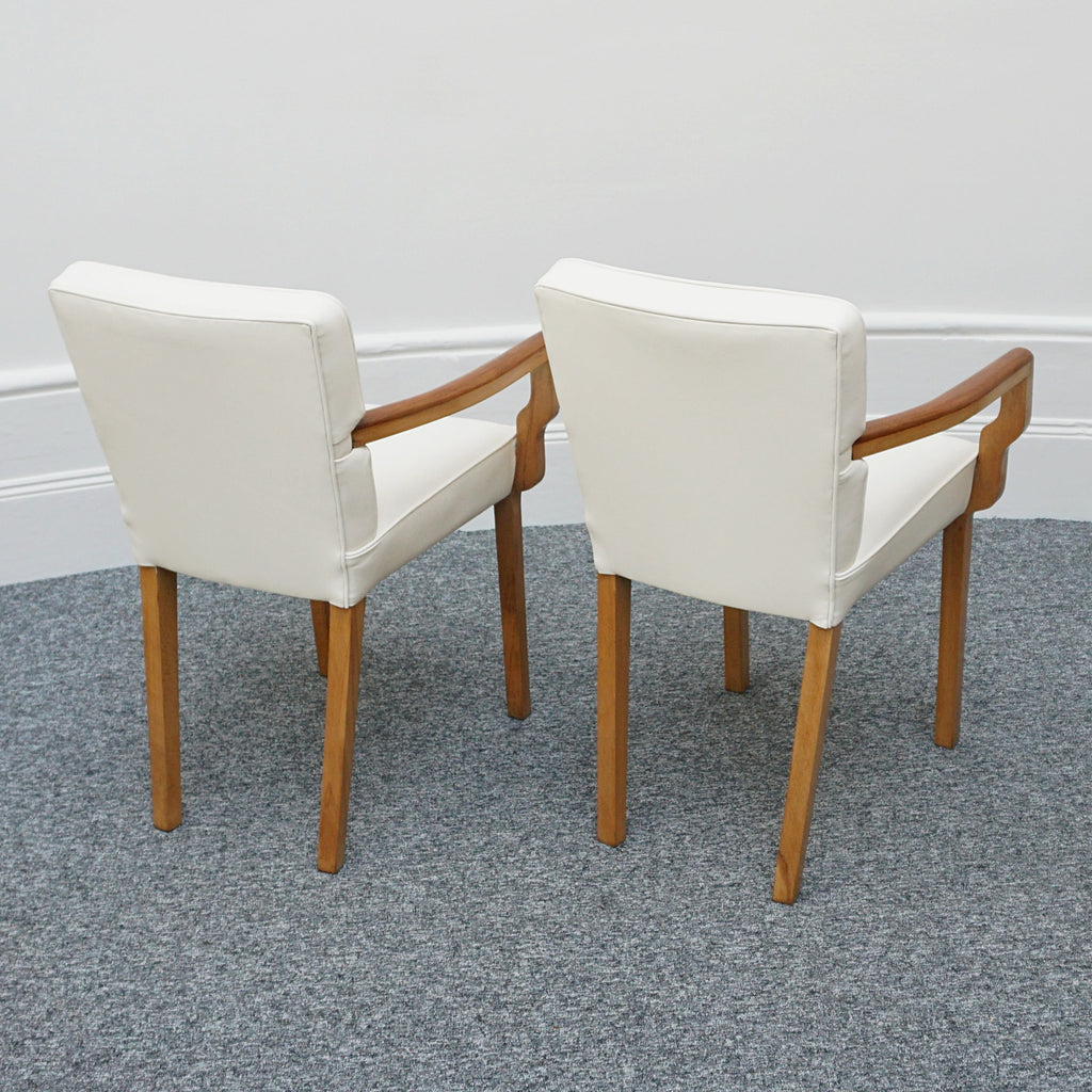 Pair of Art Deco Original Side Chairs Bedroom Chairs English 1935 - Jeroen Markies Art Deco 