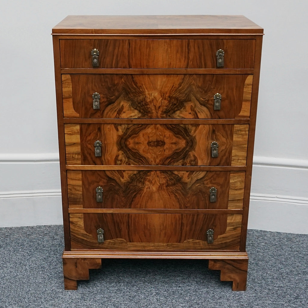 Vintage Furniture - Vintage Art Deco Chest of Drawers - Jeroen Markies Art Deco