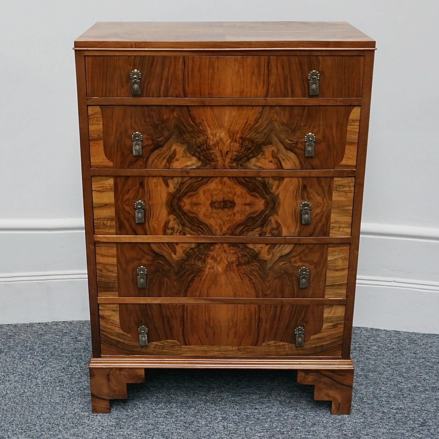 Vintage Furniture - Vintage Art Deco Chest of Drawers - Jeroen Markies Art Deco