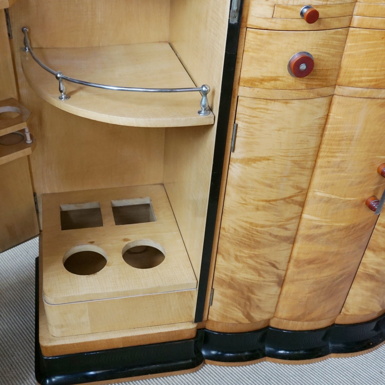 Art Deco Cocktail Cabinet - Vintage Cocktail Cabinets - Jeroen Markies Art Deco 