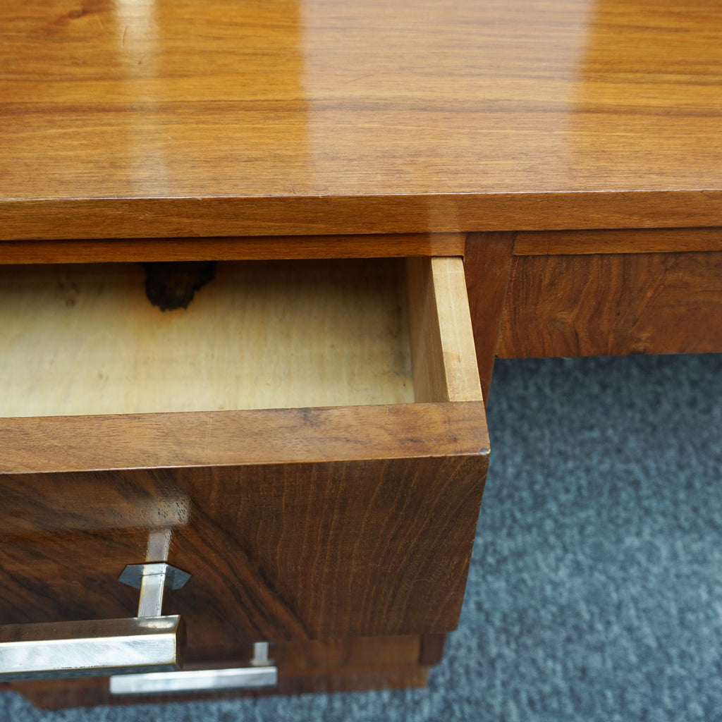 Art Deco Desk - Walnut - Jeroen Markies Art Deco Furniture