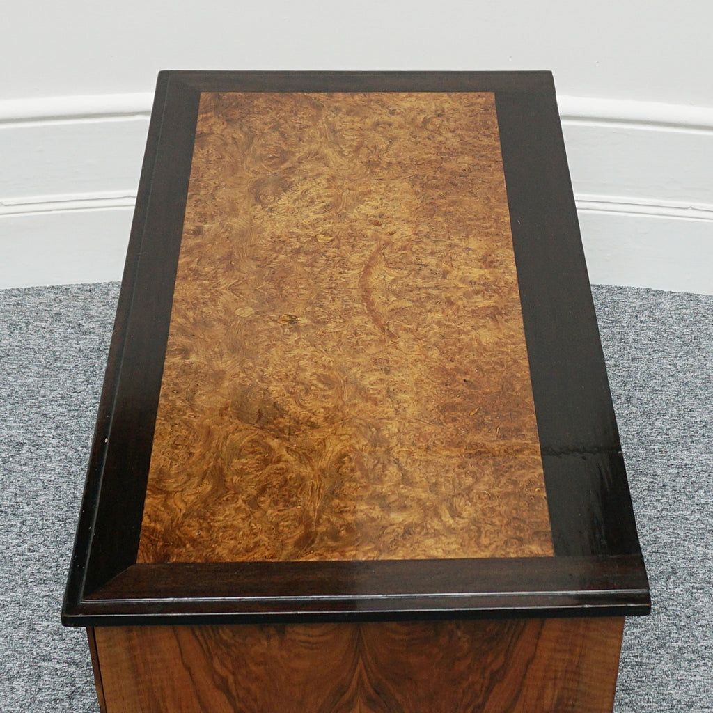 Art Deco Burr Walnut Writing Desk Circa 1930 - Jeroen Markies Art Deco 