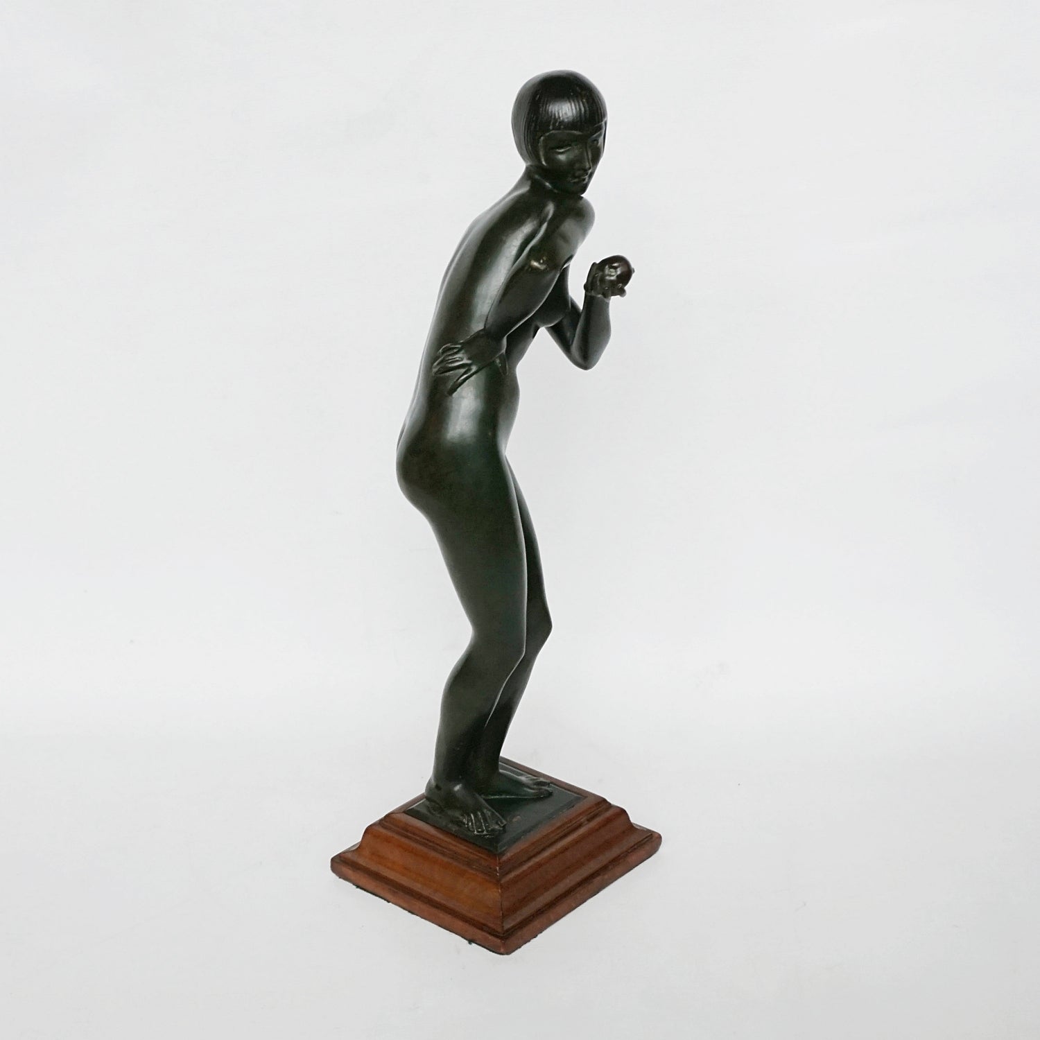 English Art Deco Bronze Sculpture 'Eve' - Jeroen Markies Art Deco