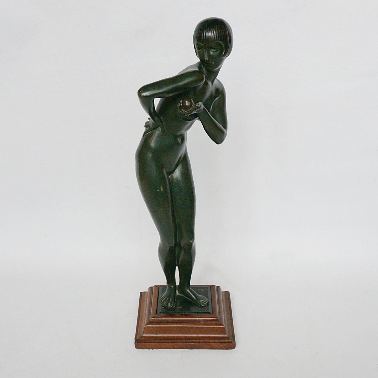 English Art Deco Bronze Sculpture 'Eve' - Jeroen Markies Art Deco