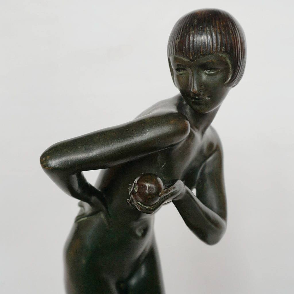 English Art Deco Bronze Sculpture 'Eve' - Jeroen Markies Art Deco