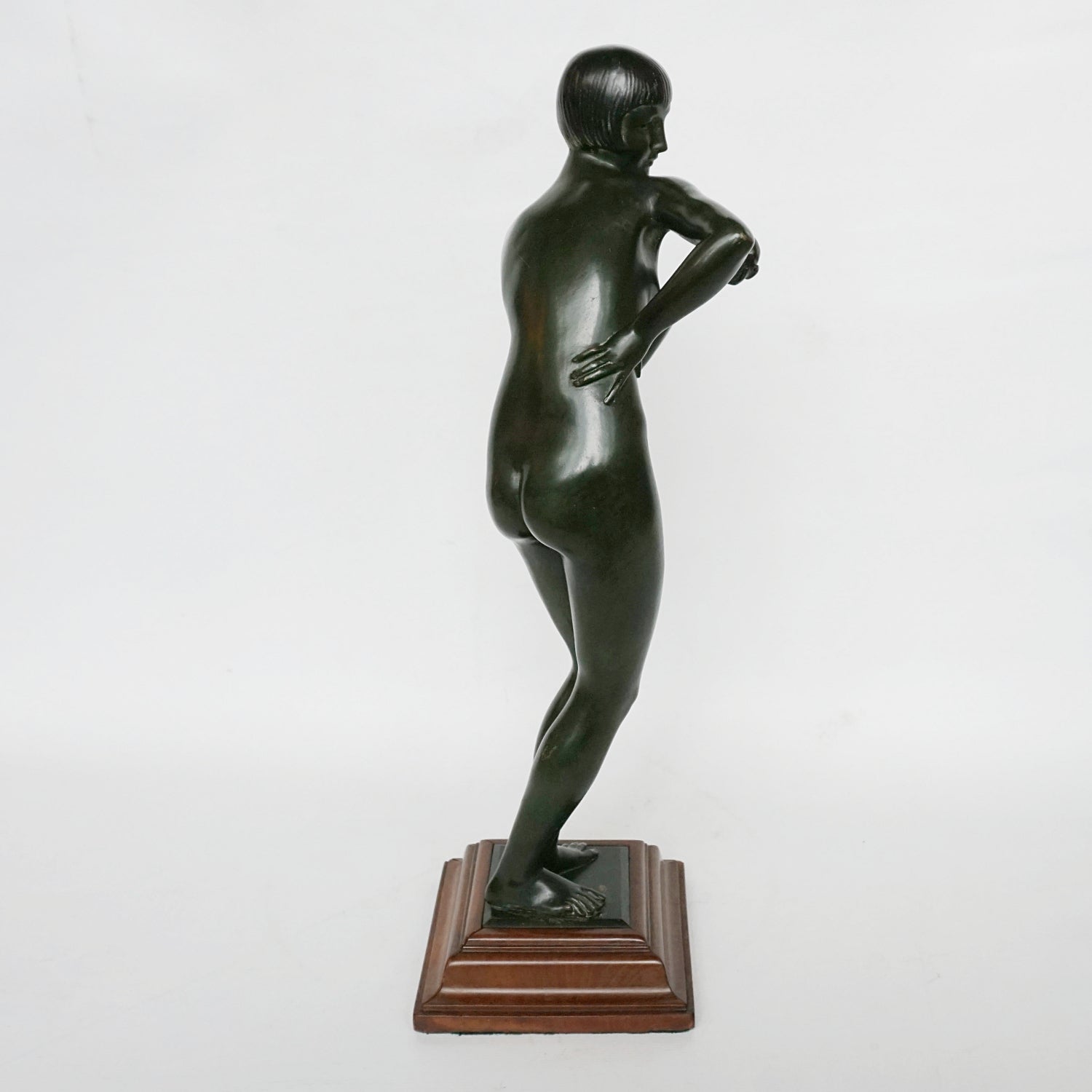 English Art Deco Bronze Sculpture 'Eve' - Jeroen Markies Art Deco