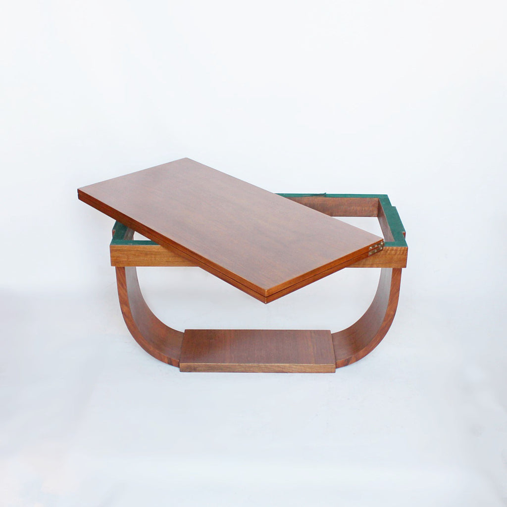 An Art Deco Extendable Walnut Coffee Table Jeroen Markies Art Deco