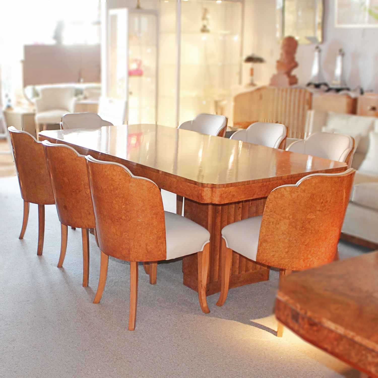 Epstein Art Deco dining tables