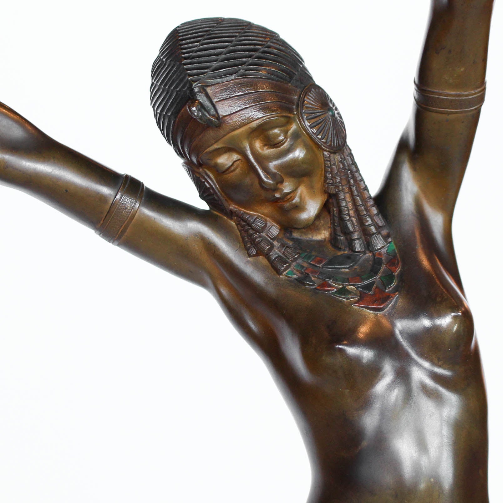 Cleopatra Art Deco Egyptian Dancer – Chiparus - Jeroen Markies Art Deco