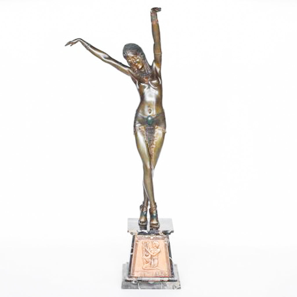 Cleopatra Art Deco Egyptian Dancer – Chiparus - Jeroen Markies Art Deco