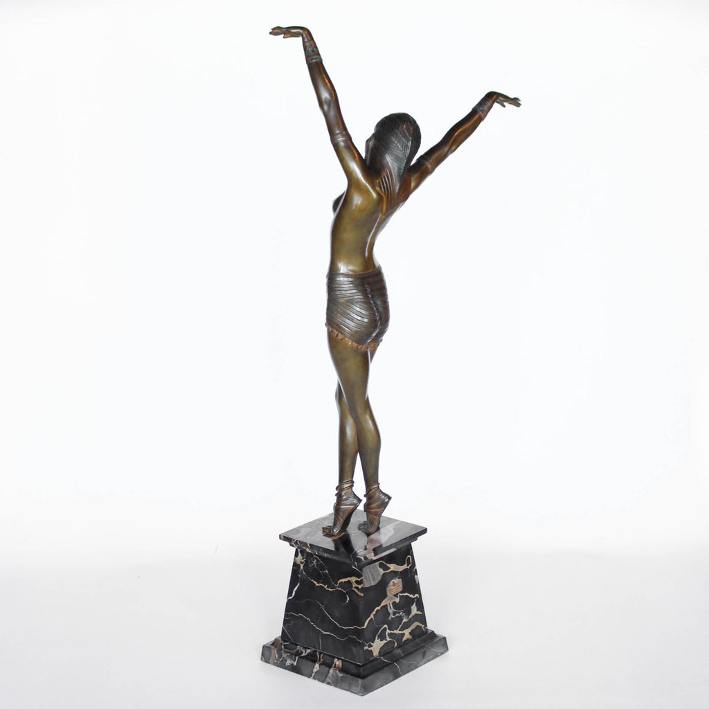 Cleopatra Art Deco Egyptian Dancer – Chiparus - Jeroen Markies Art Deco