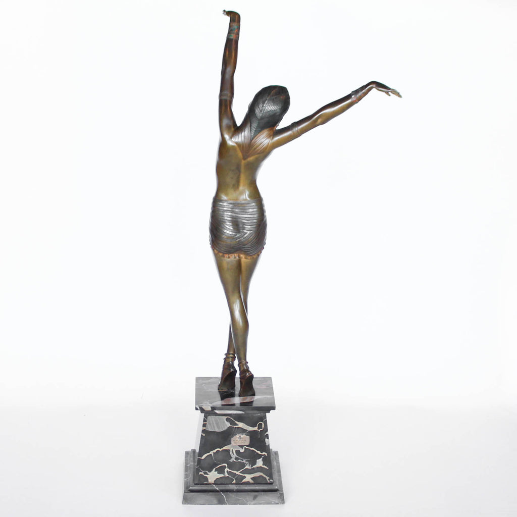 Cleopatra Art Deco Egyptian Dancer – Chiparus - Jeroen Markies Art Deco
