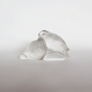 Art Deco Glass Birds