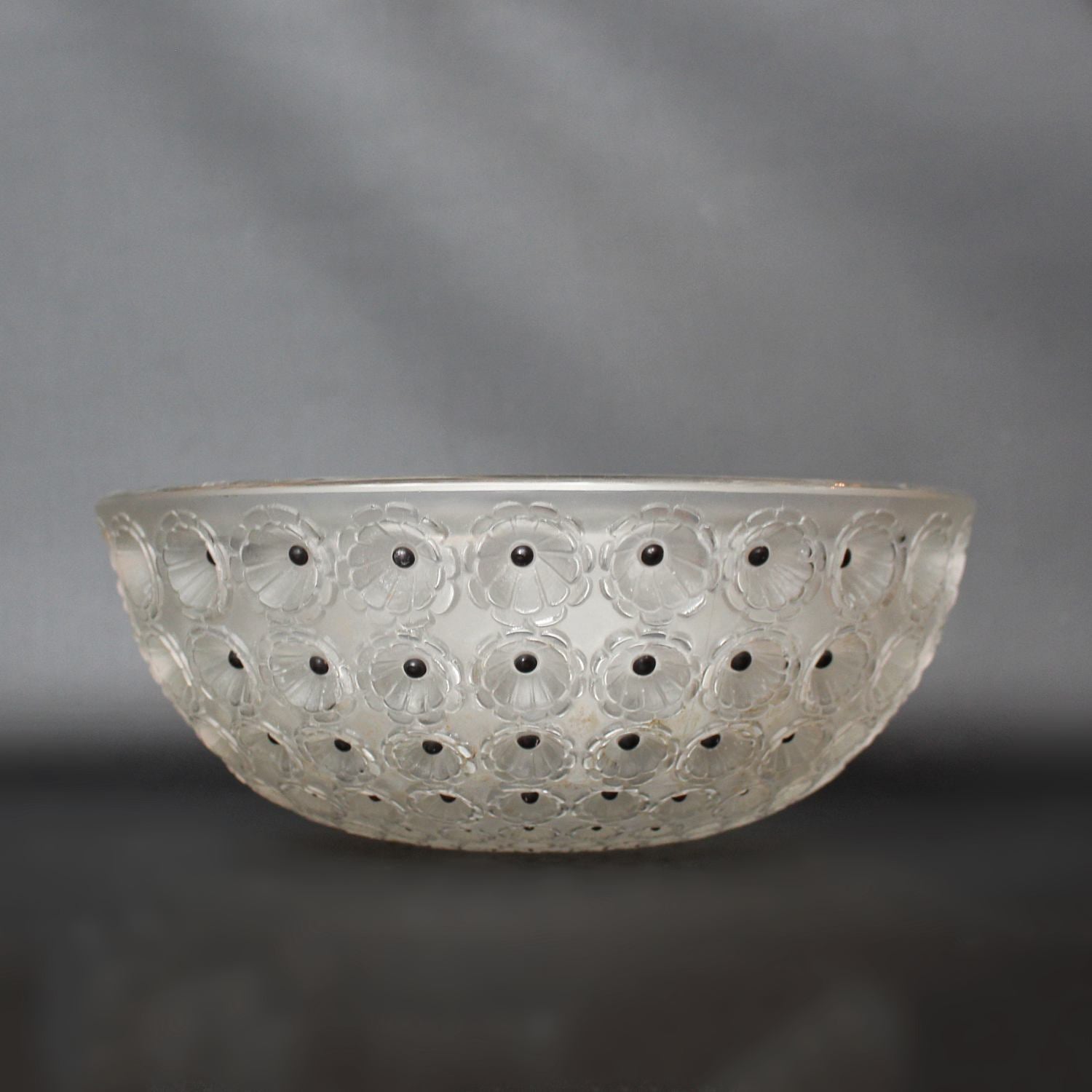 Art Deco Lalique glass Nemours bowl At Jeroen Markies