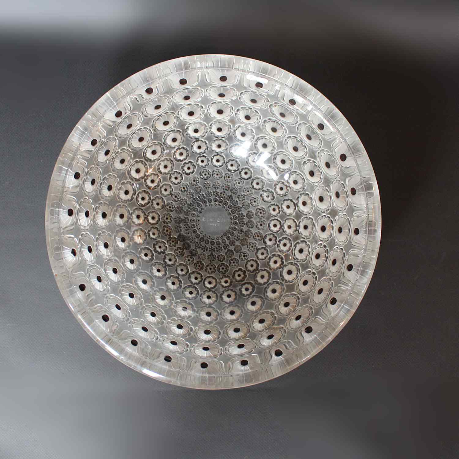 Art Deco Lalique glass Nemours bowl At Jeroen Markies