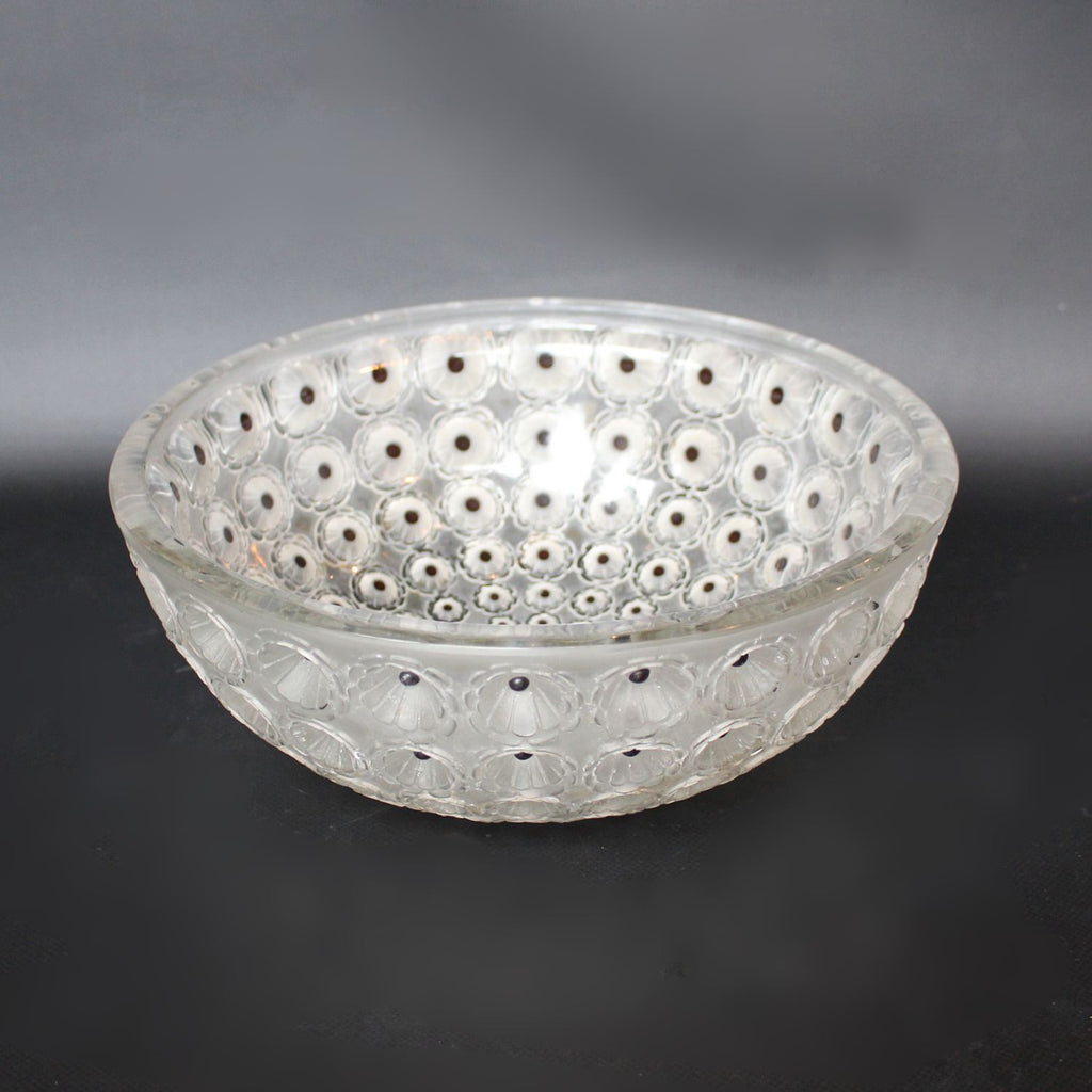 Art Deco Lalique glass Nemours bowl At Jeroen Markies