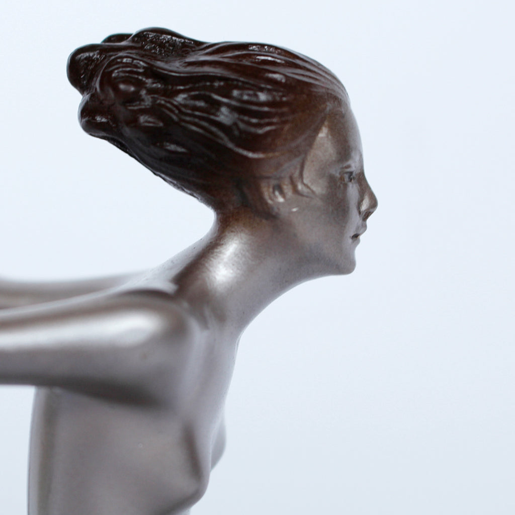 Josef Lorenzl Art Deco Scarf Dancer Circa 1930 at Jeroen Markies